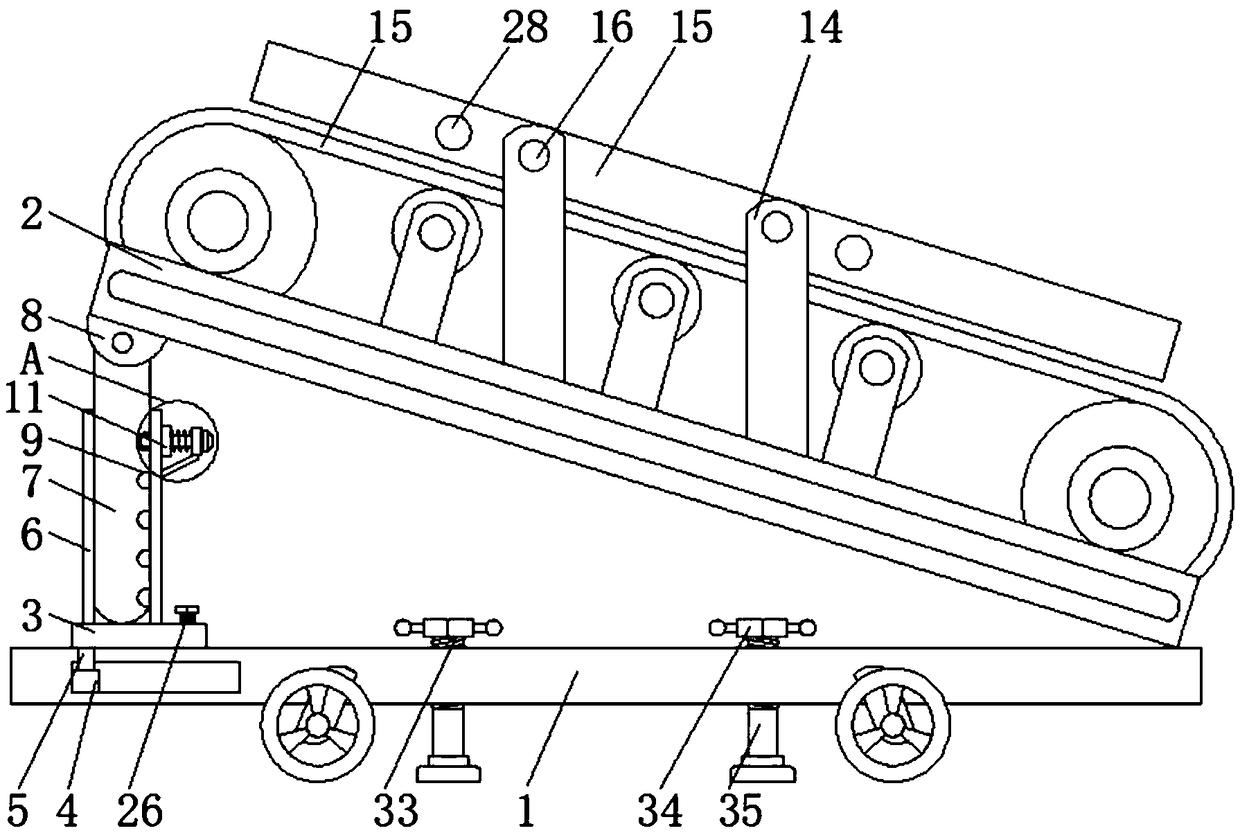 Unloading device for ship loading