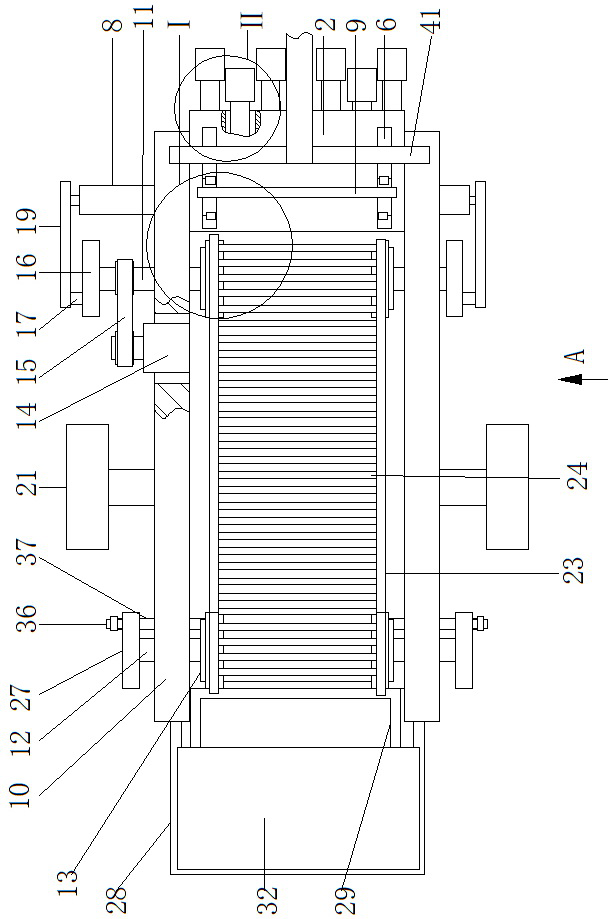 A high-efficiency Astragalus unearthed harvesting device