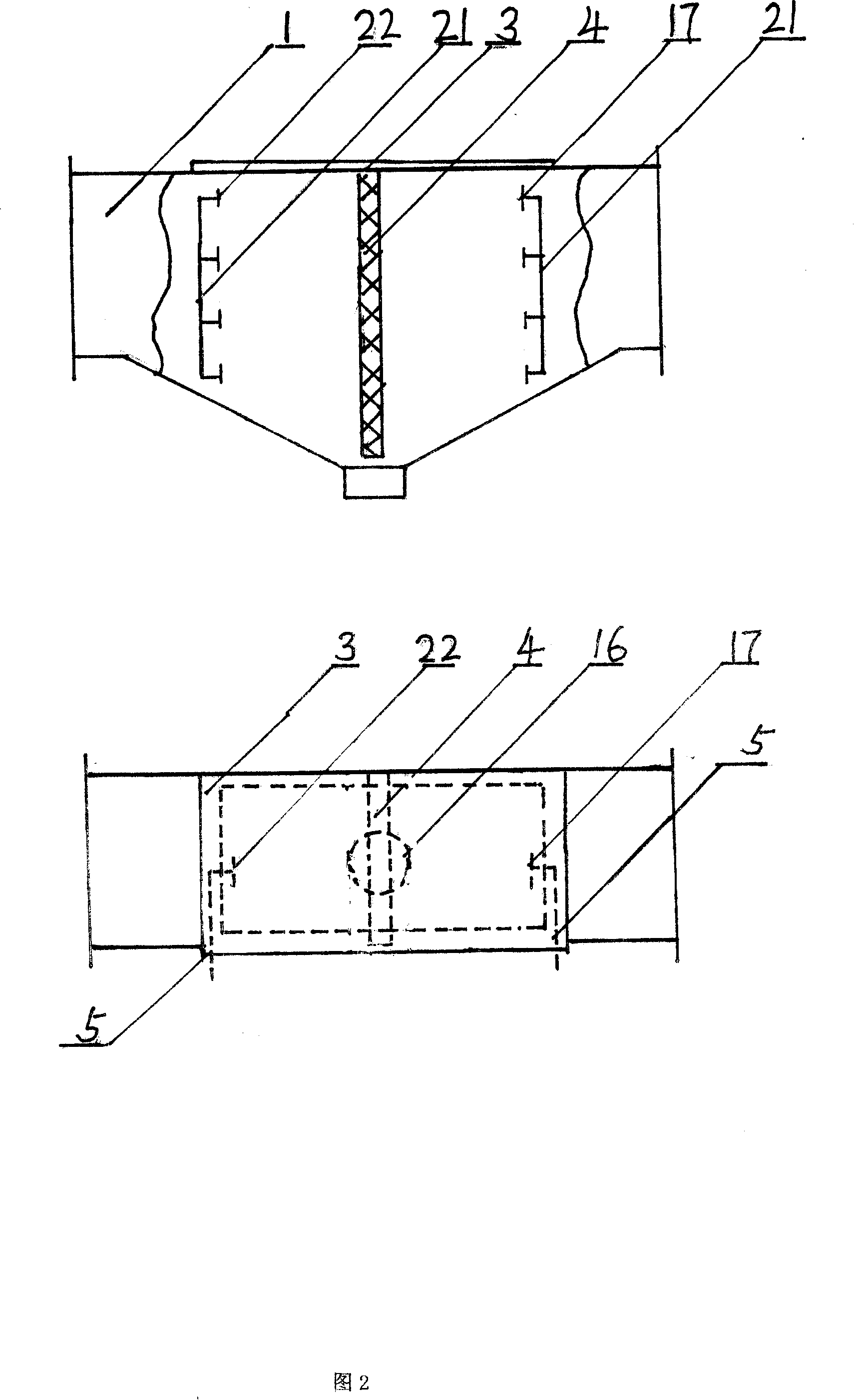 Apparatus for fire prevention of oil smoke pipeline and purifying oil smoke