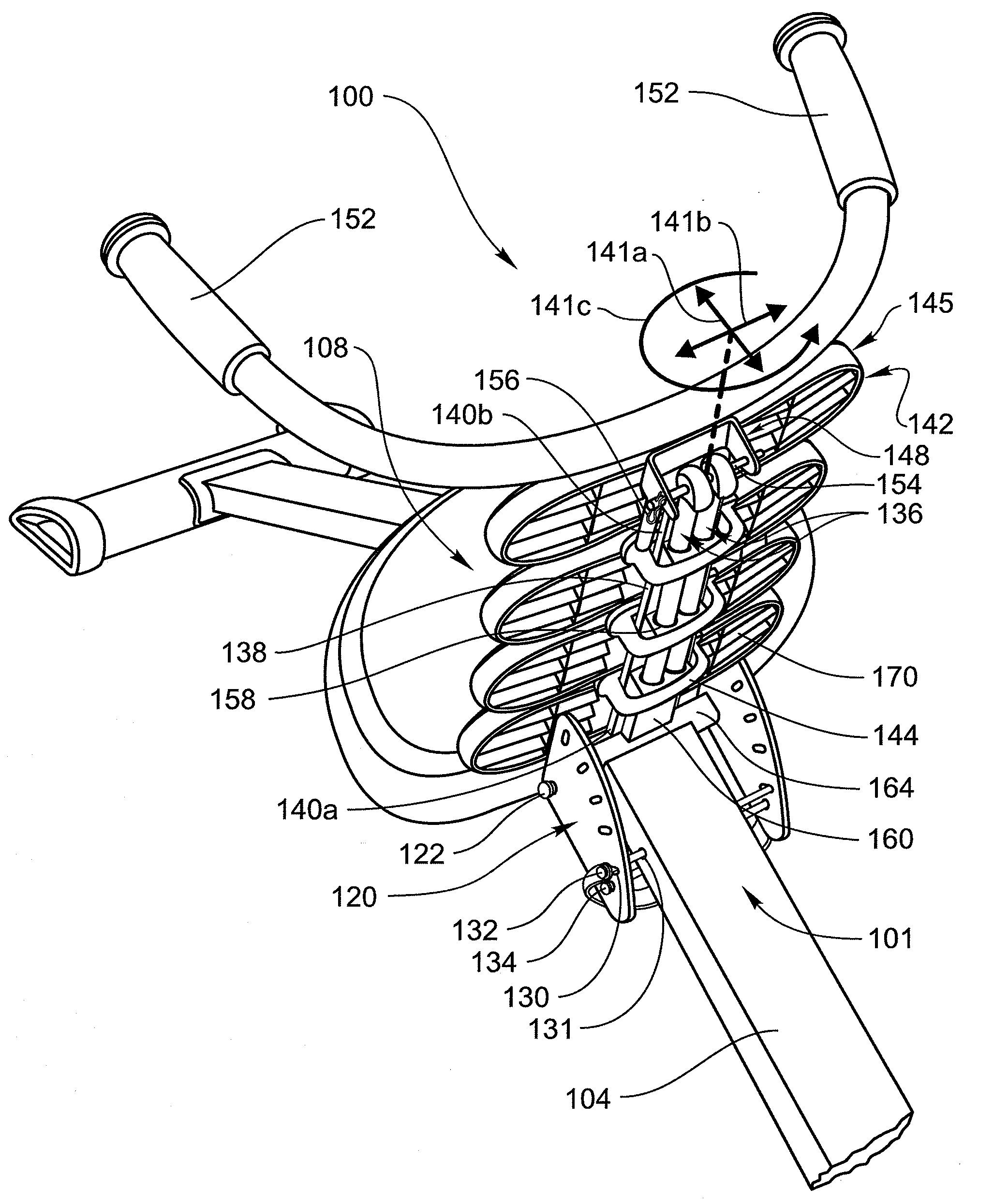 Adjustable abdominal exercise machine