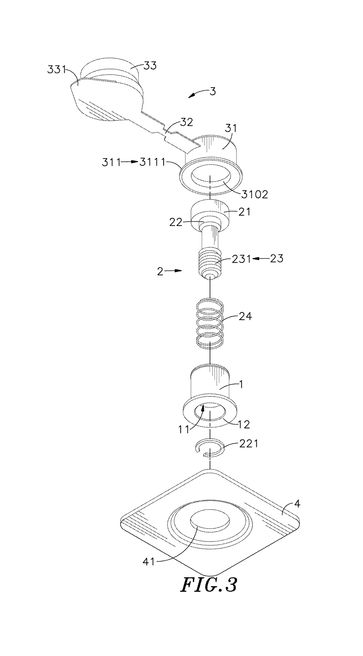 Floating fastener