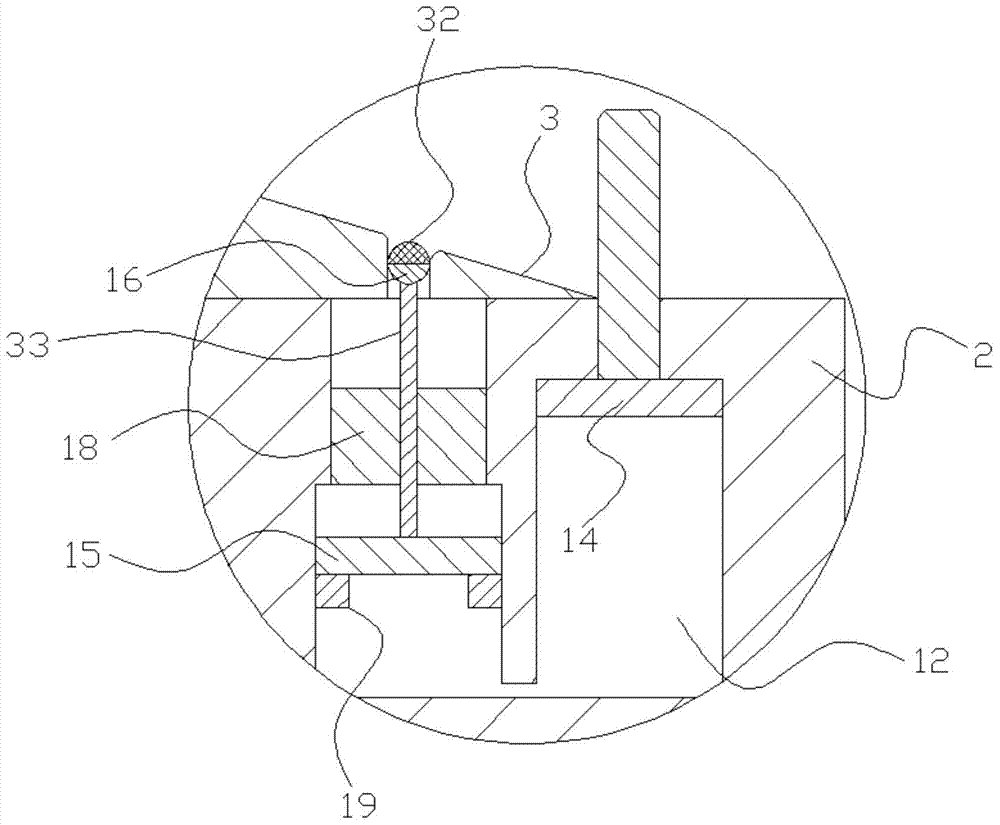 A tamper-proof cold stamping drawing die