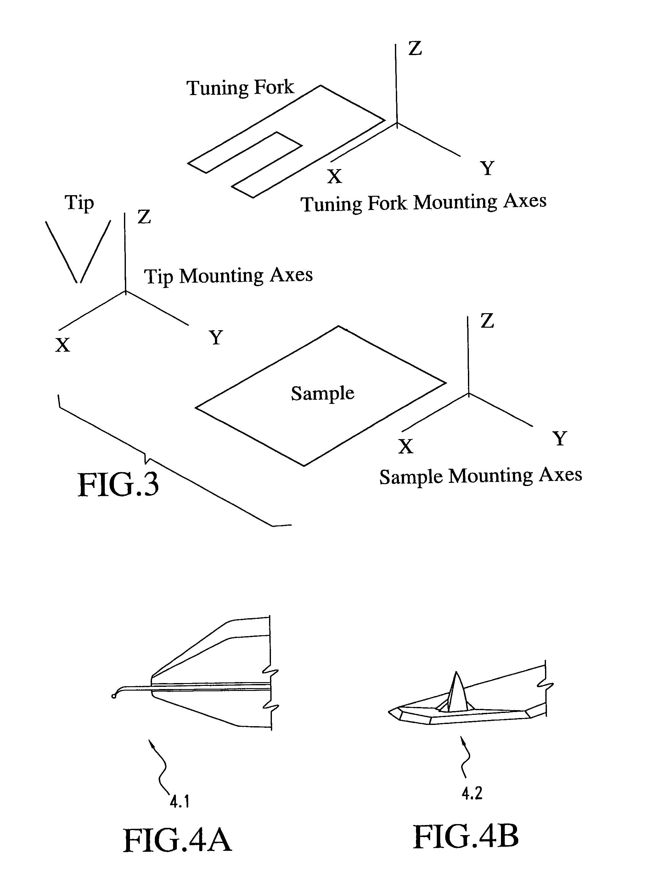 Multiple plate tip or sample scanning reconfigurable scanned probe microscope with transparent interfacing of far-field optical microscopes