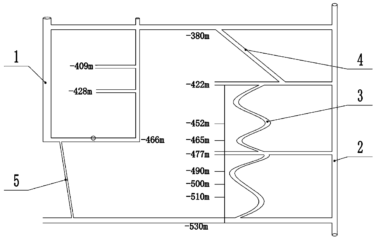 Inclined drilling construction method