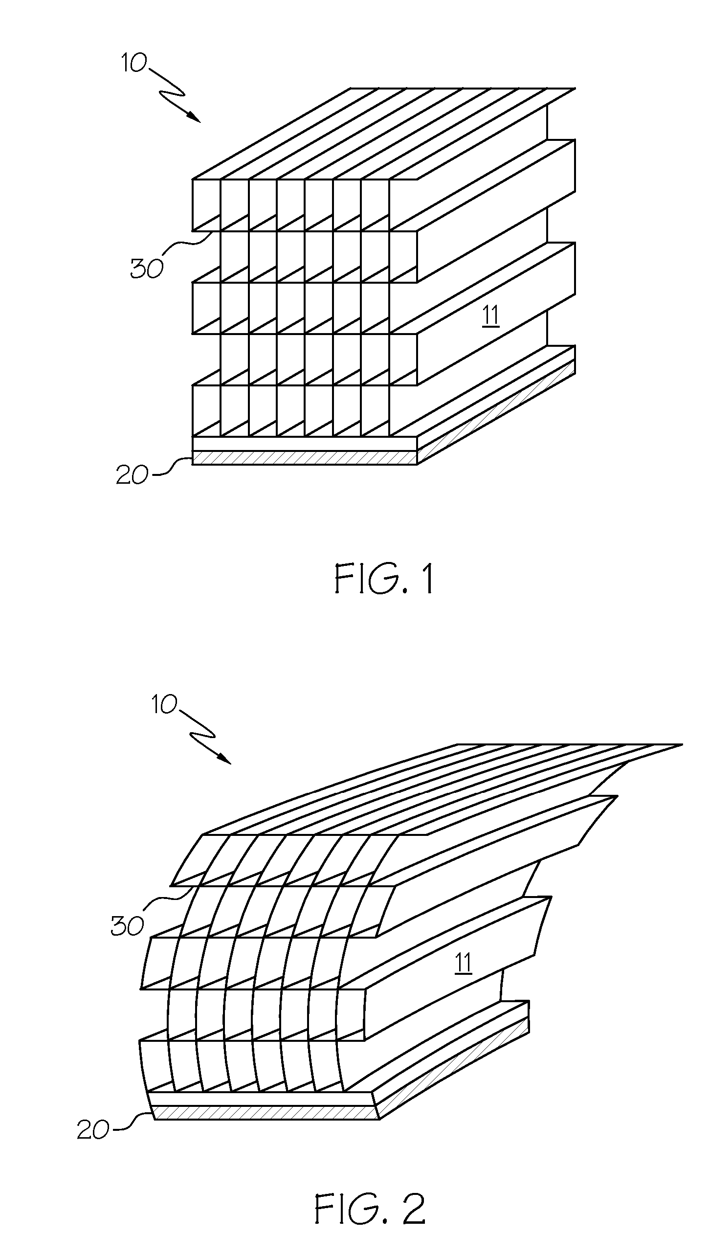 Flexing chip heatsink