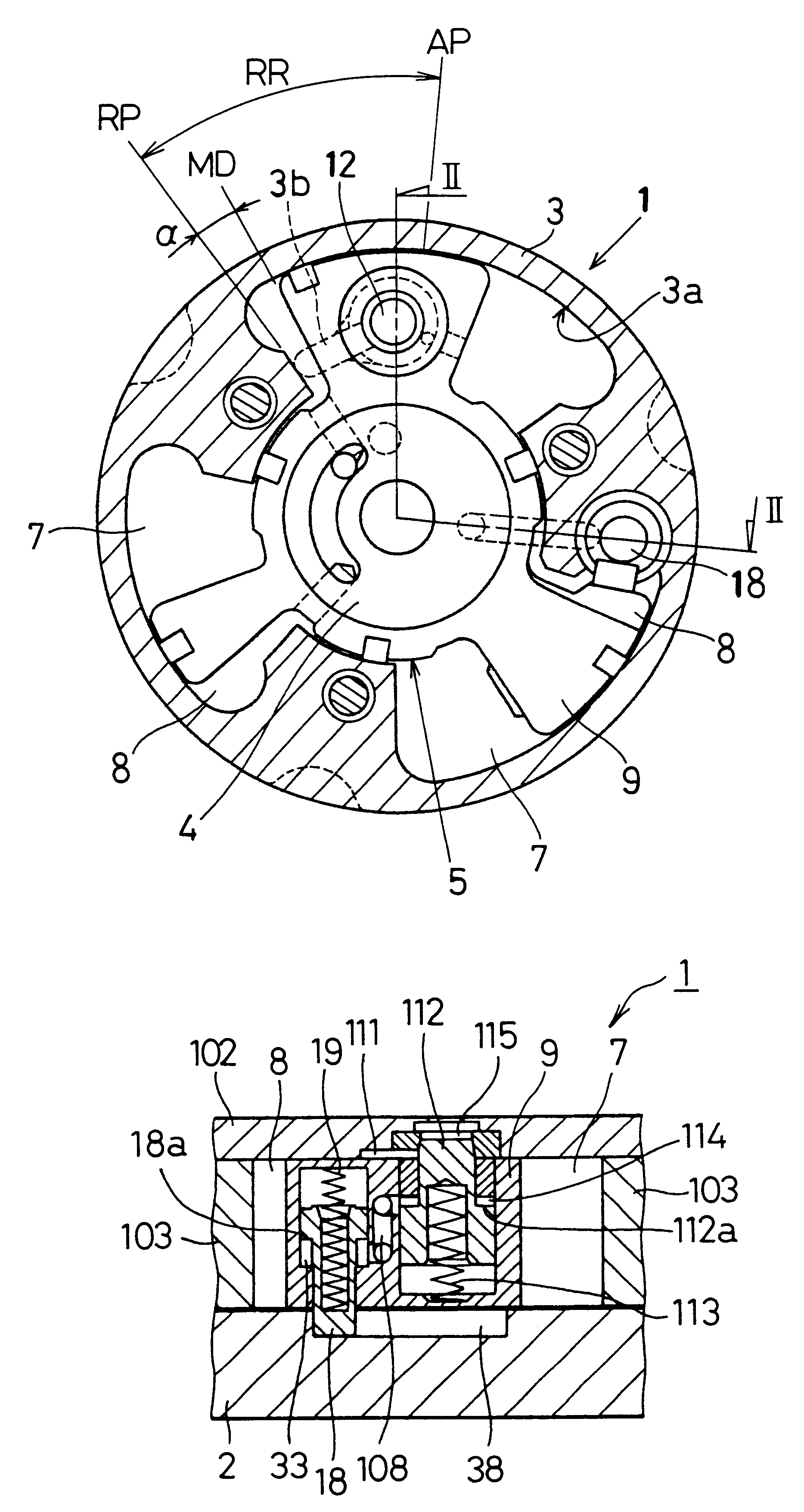 Variable valve timing apparatus