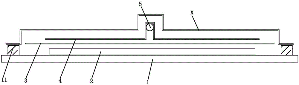 Vacuum assisted resin injection process for preparing fiber composite material