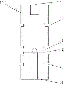 Bubble atomizing nozzle and adjusting method of bubble atomizing nozzle