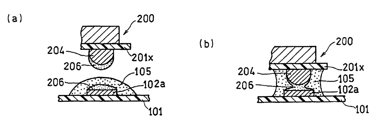 Electronic component mounting method