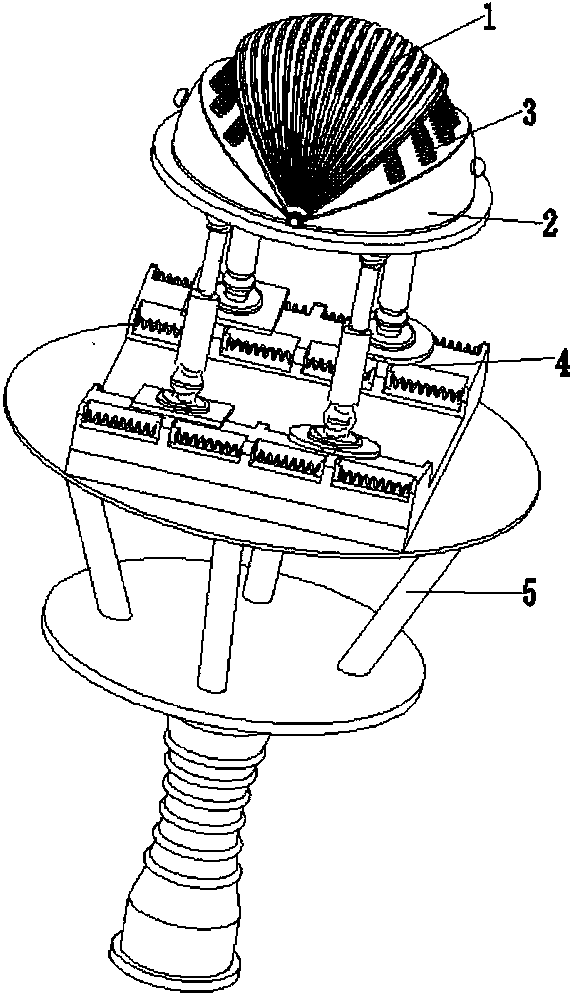 A fully automatic body hair removal medical care robot