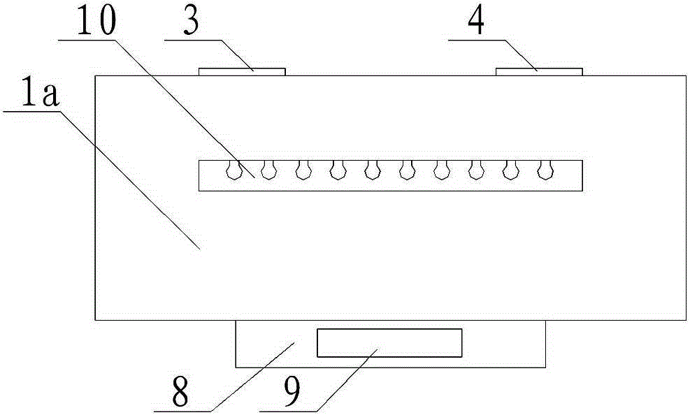 Intelligent cooling-type television hanging board