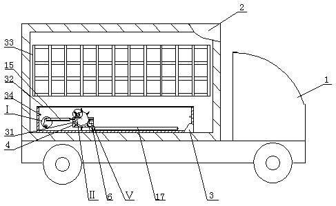 Meat food preservation device during cold-chain logistics