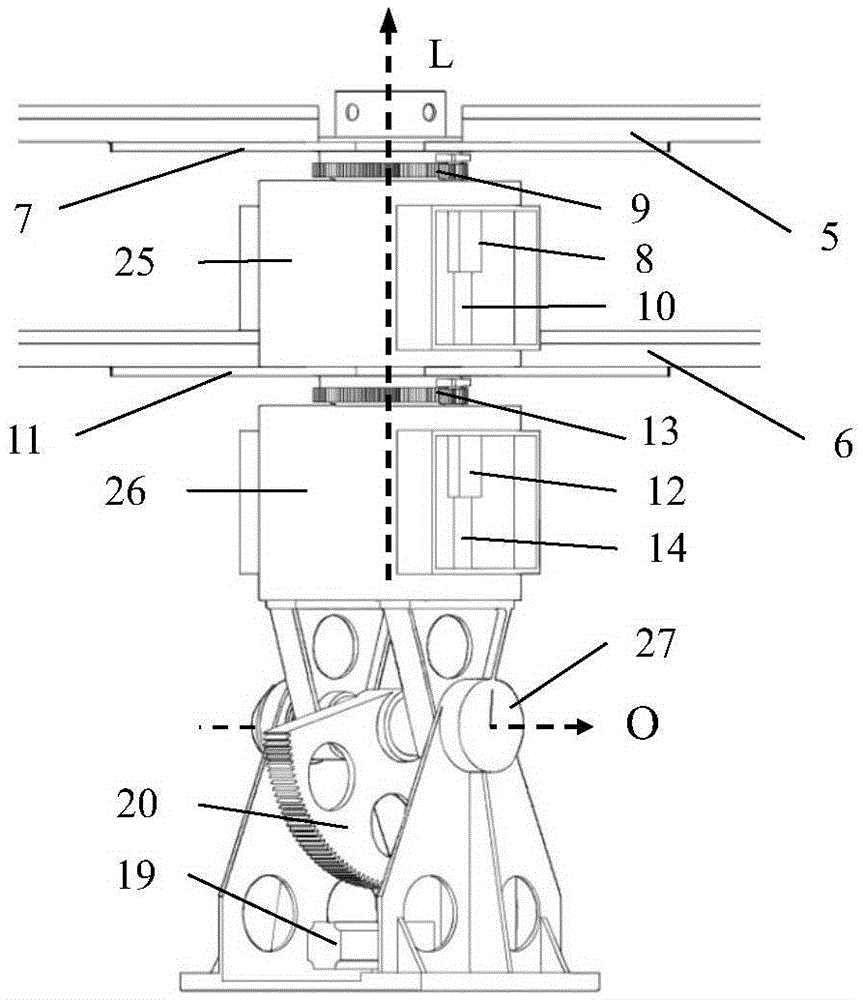 Interferometic microwave radiometer clock scanning imaging device