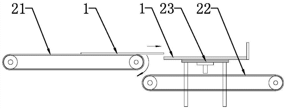 Brick stacking device