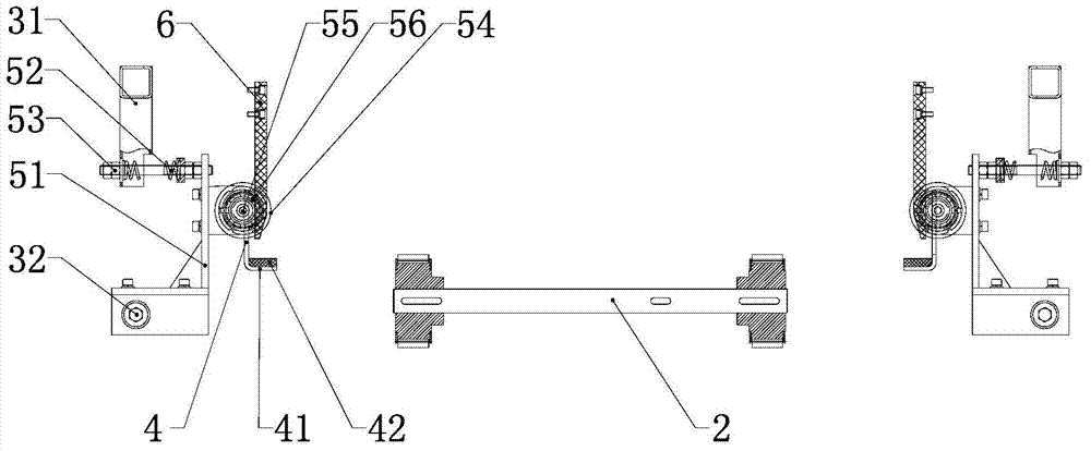 Brick stacking device