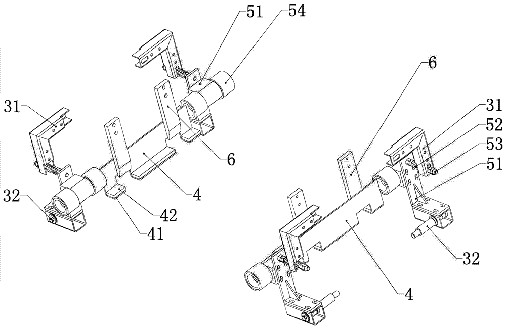 Brick stacking device