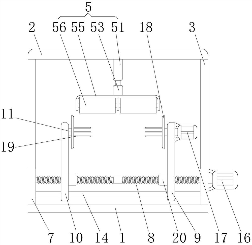 A working method of winding guide roller equipment for textile machinery