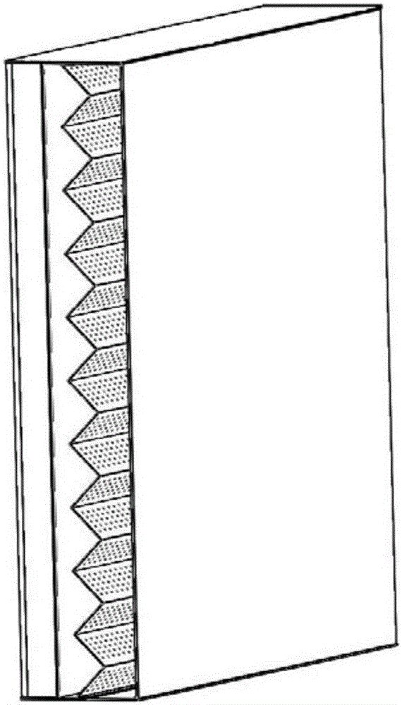 Wideband sound absorption unit plate