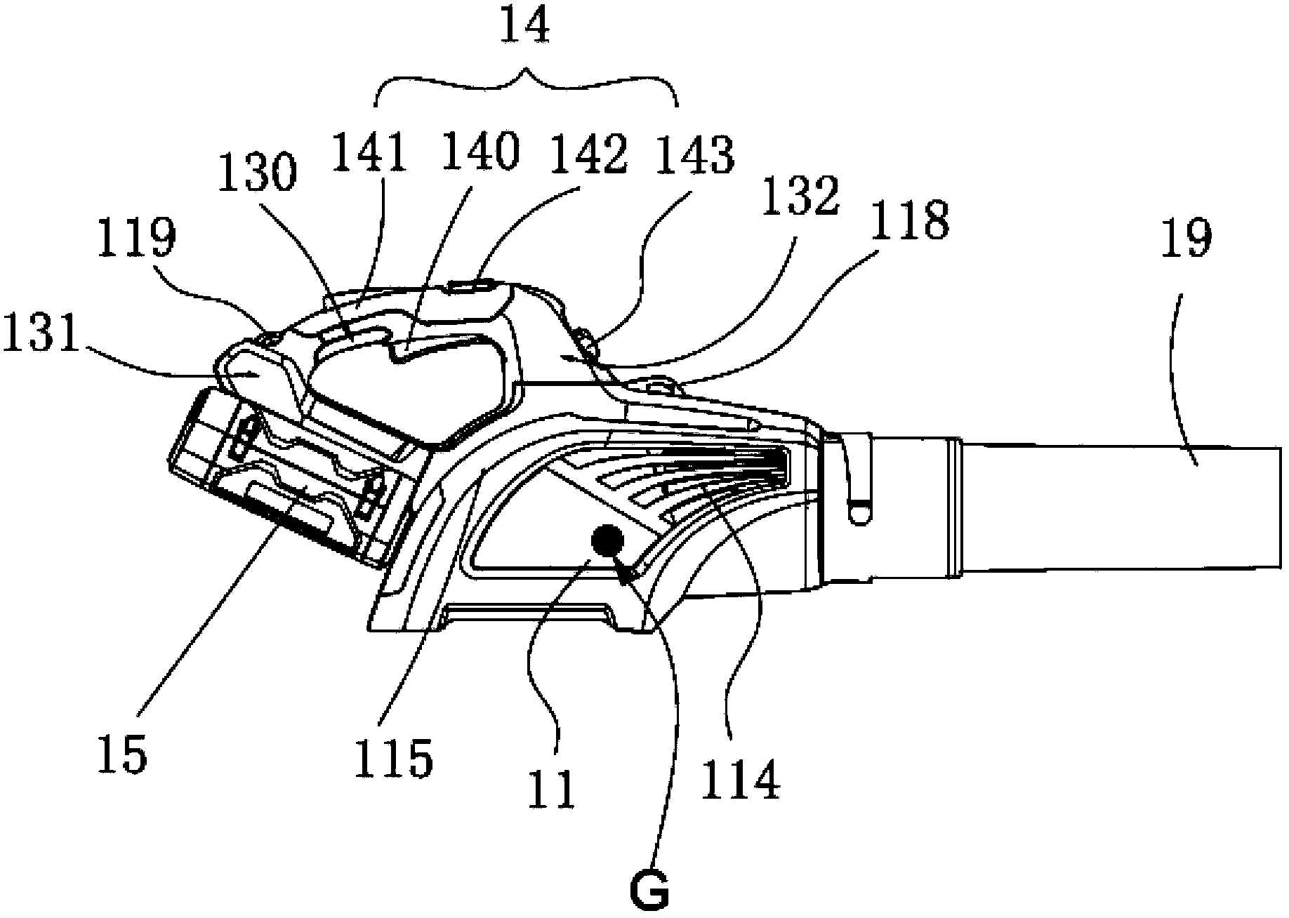 Handheld hair drier