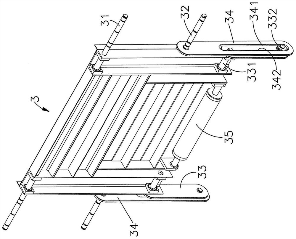 Emergency self-propelled escape ladder structure