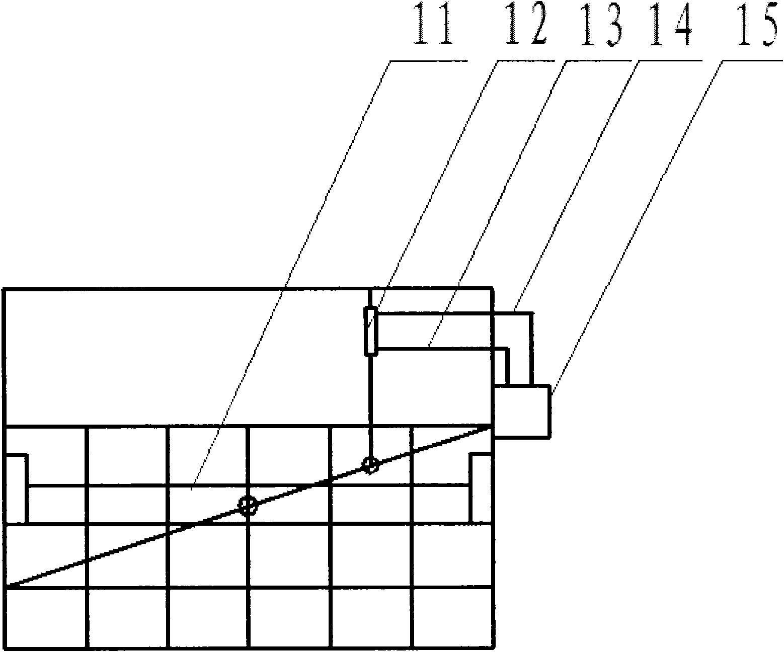 Front potato harvester for walking tractor