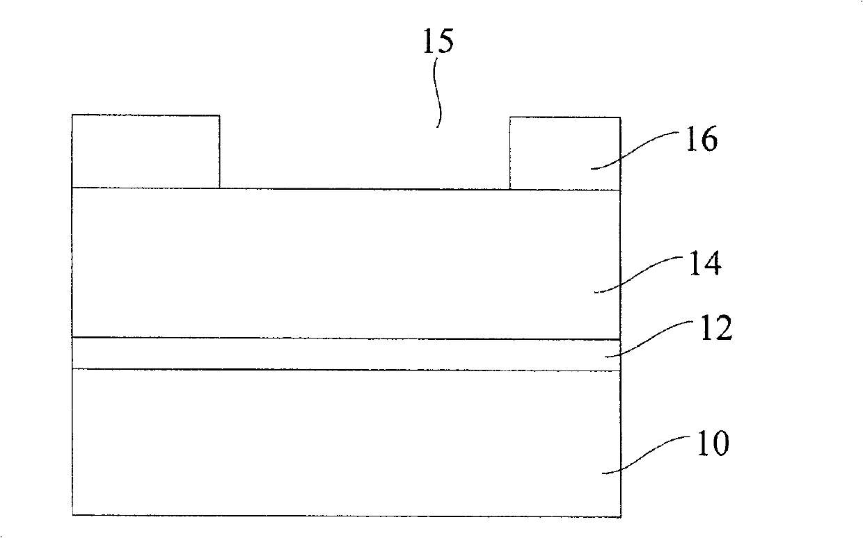 Metal oxide semiconductor device grid preparation method