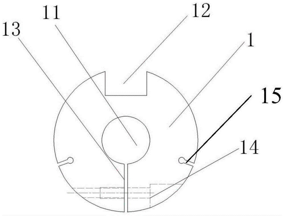 Synchronous rotation drive device for shaft part