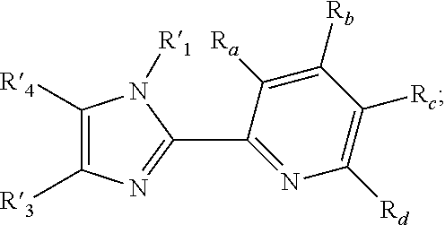 Transition metal complexes with (pyridyl)imidazole ligands