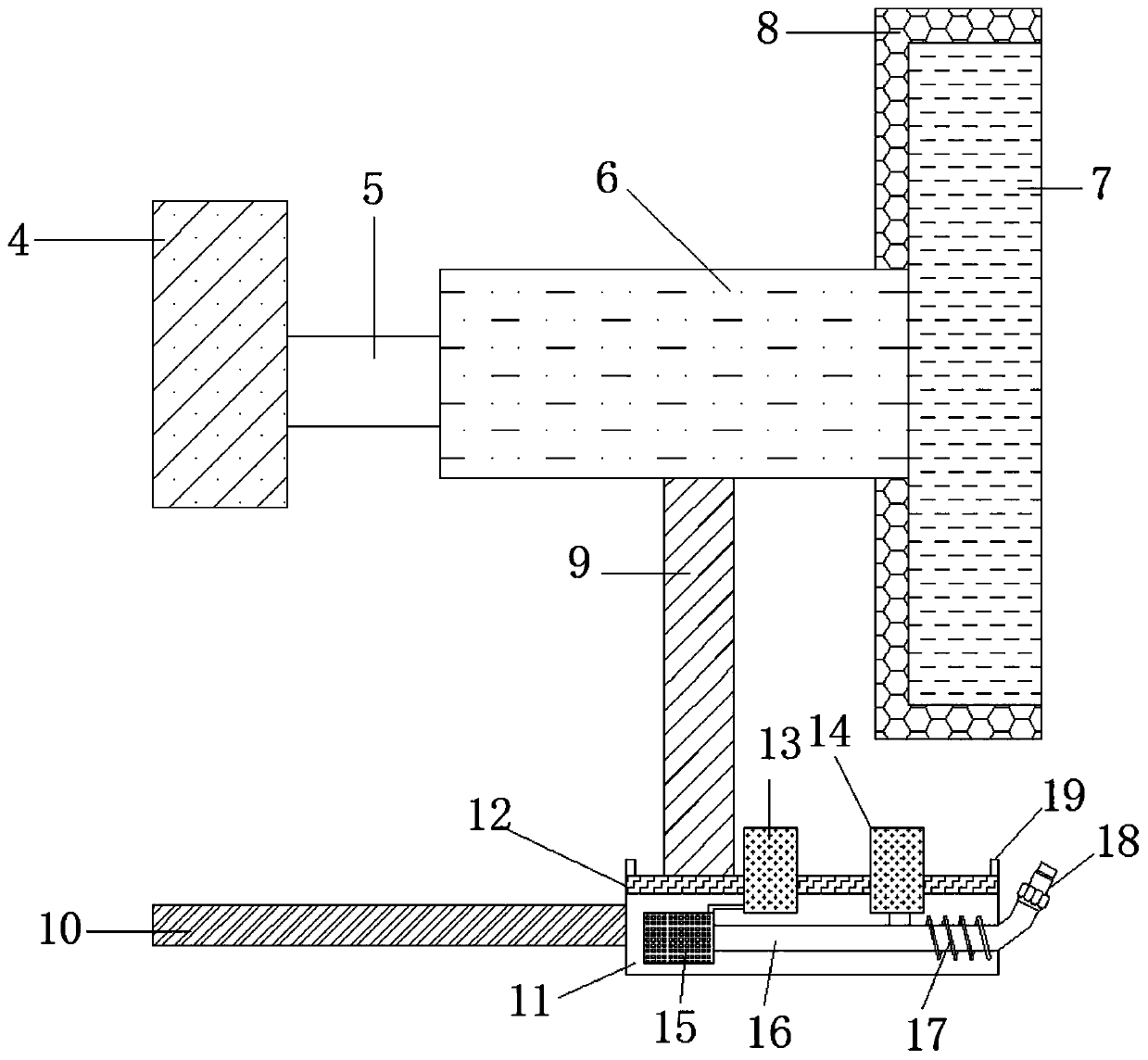 Packing machine capable of exhausting air in bags and improving working efficiency