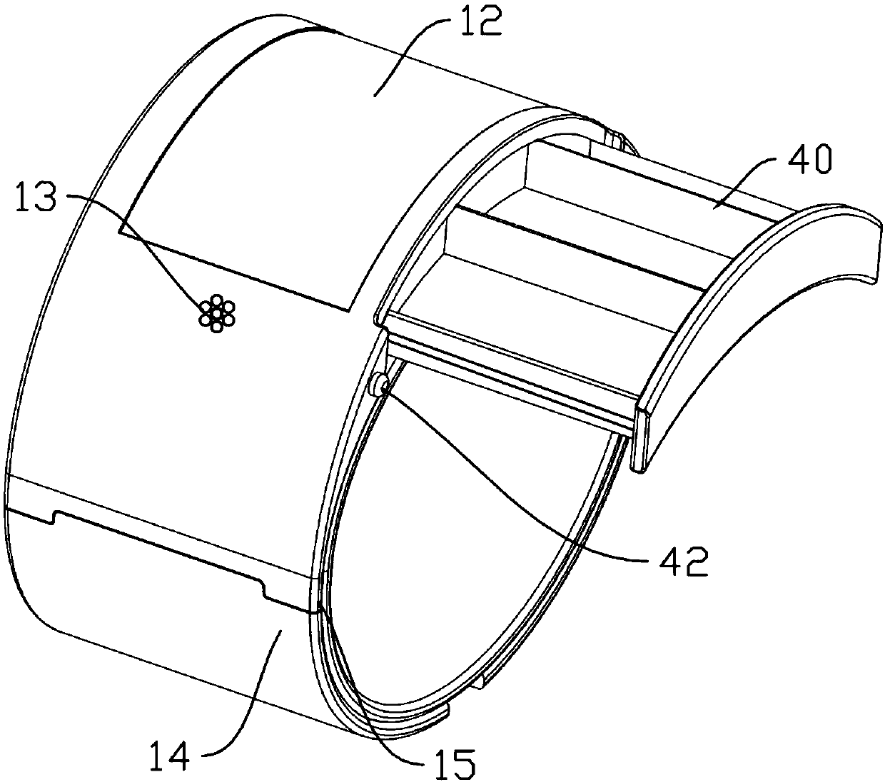 Portable intelligent sphygmomanometer