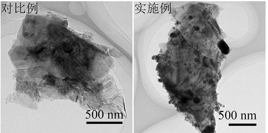 A kind of quadruple modified molybdenum disulfide electrocatalyst and preparation method