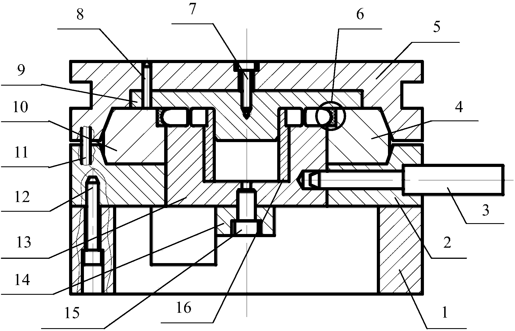 Core fixing ring and method for making soluble core of swirler