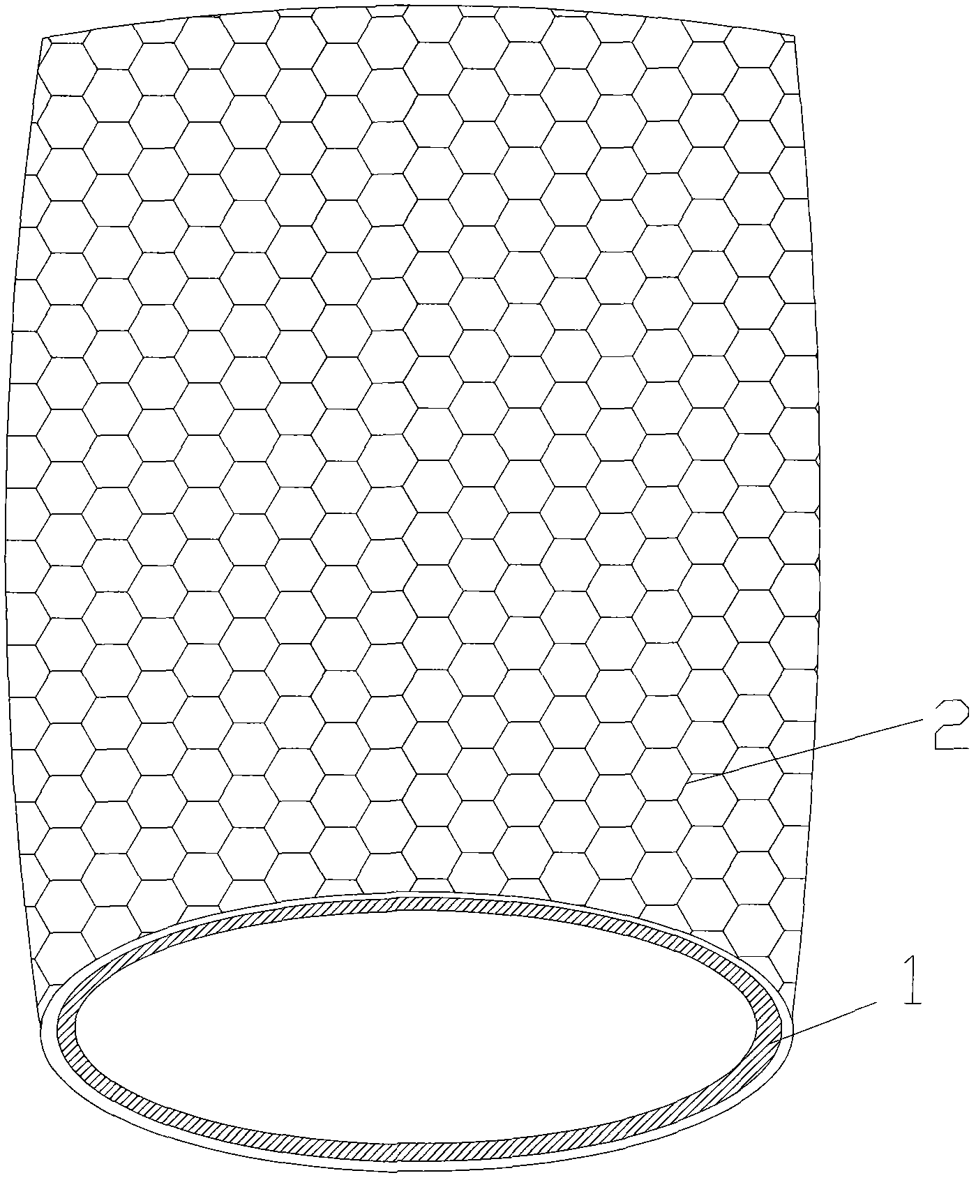 Greening slope protection bag