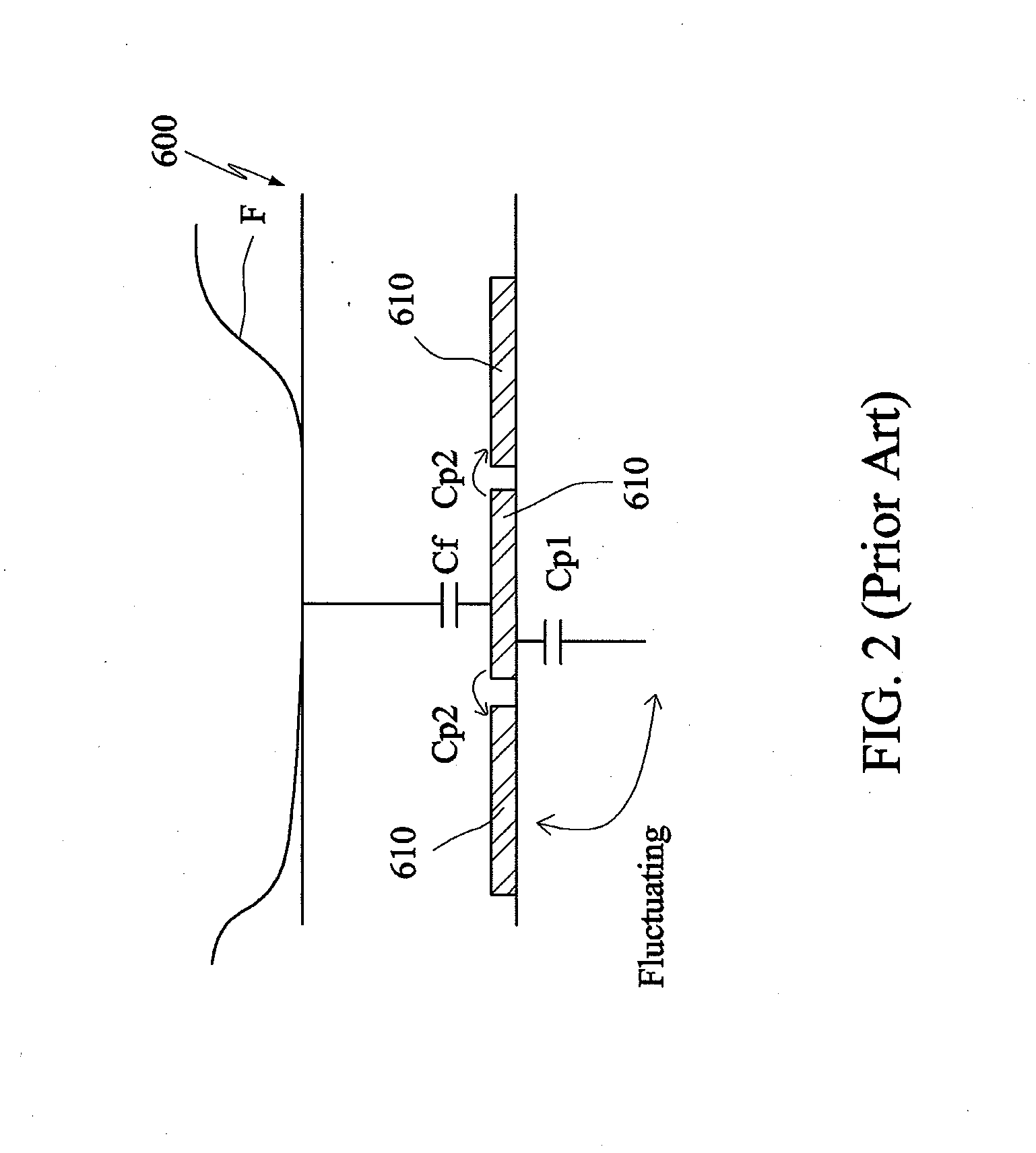 Capacitive sensing array device with high sensitivity and electronic apparatus using the same