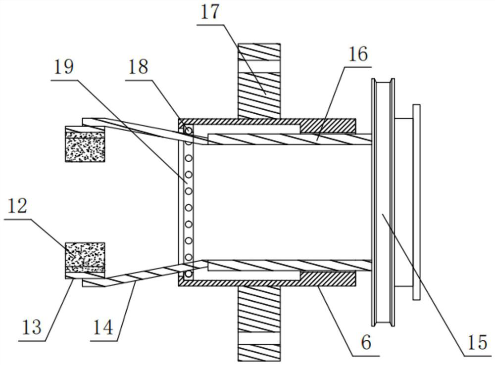 A kind of plastic pipe for industrial dust collection