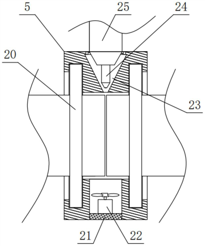 A kind of plastic pipe for industrial dust collection