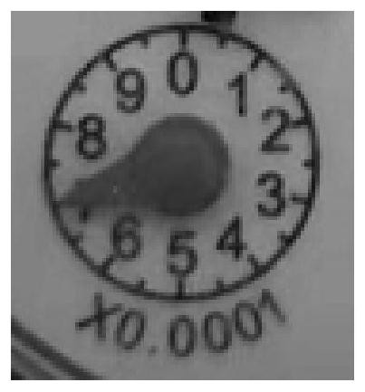 Dial image conversion method, system and equipment for pointer type measuring instrument and medium