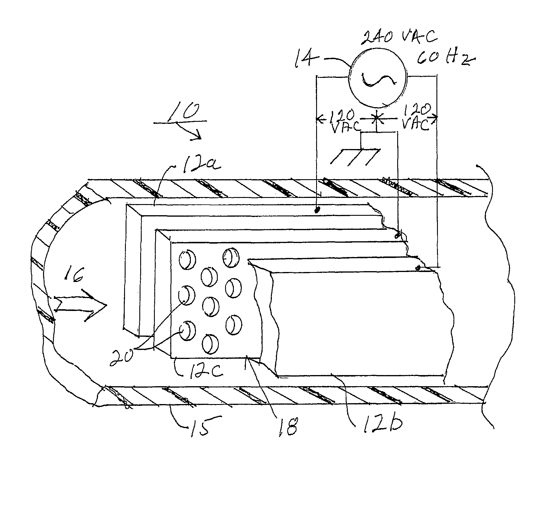 Molecular heater and method of heating fluids