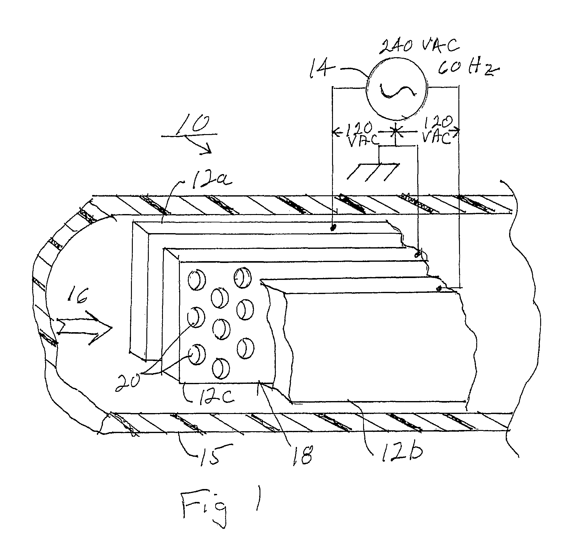 Molecular heater and method of heating fluids