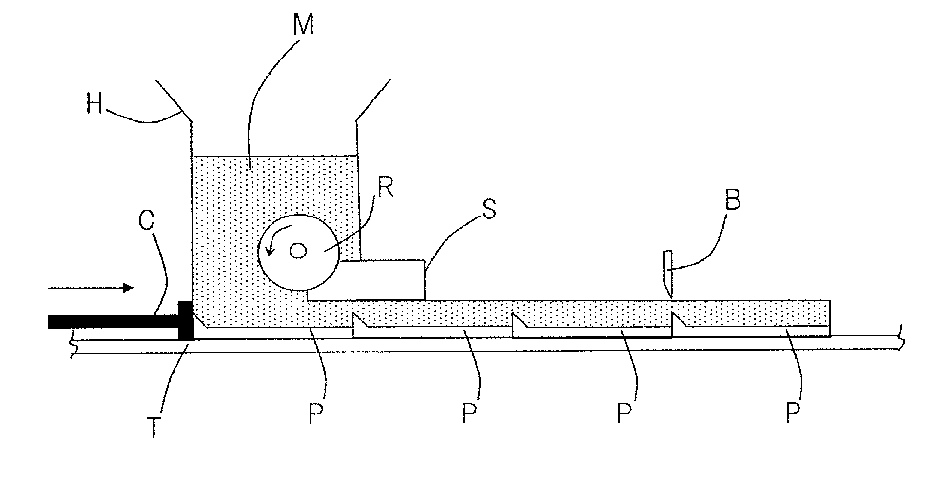 Concrete tile and molding material for same