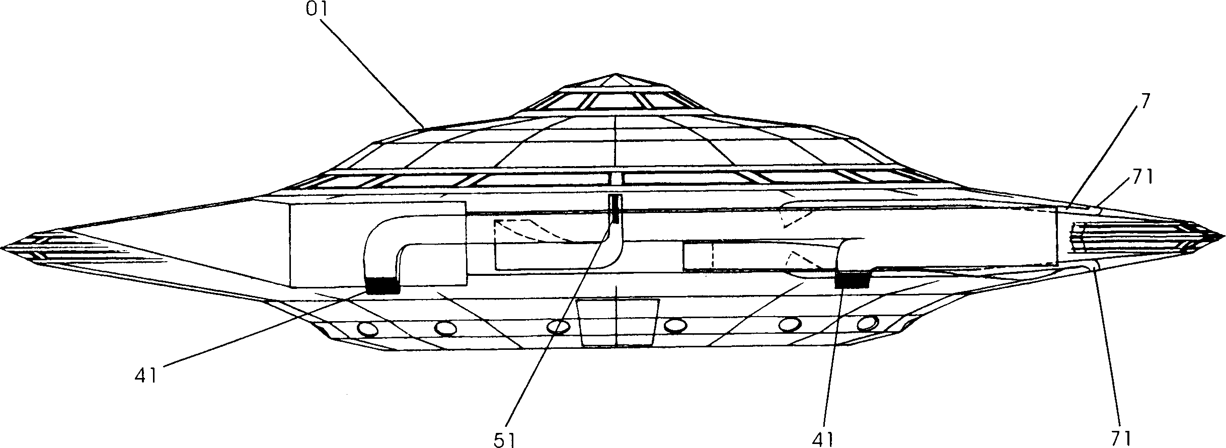 Flyer with vertical launching and other advantages