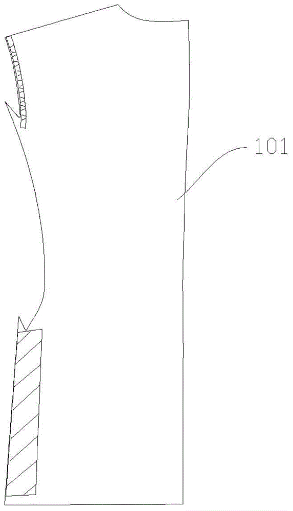 Business western-style clothes and manufacturing method thereof