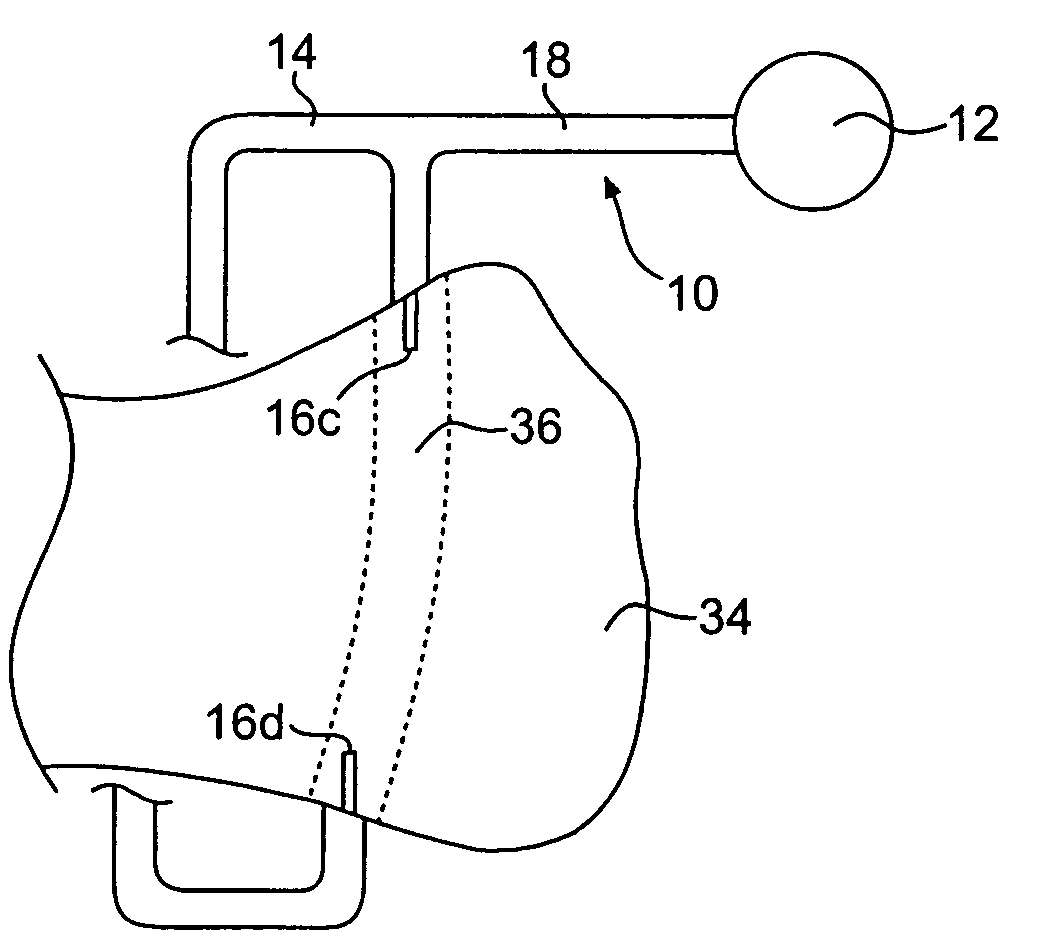 Electrical current induced inhibition of bone growth