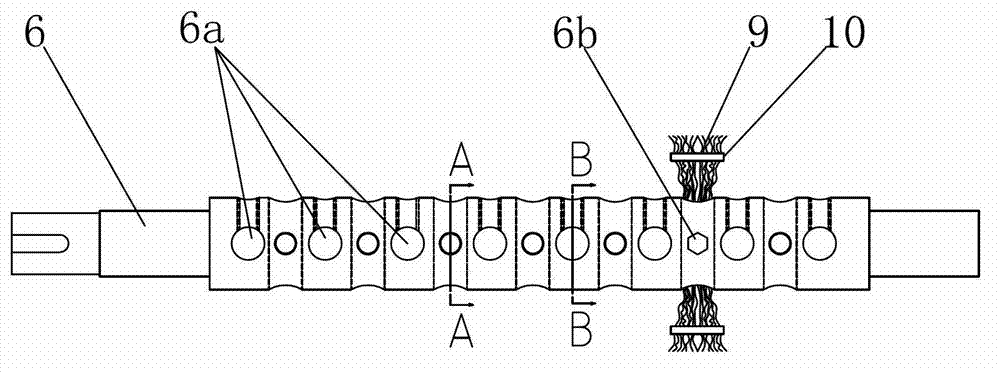 Hand-push type electric rust knocking and removing machine