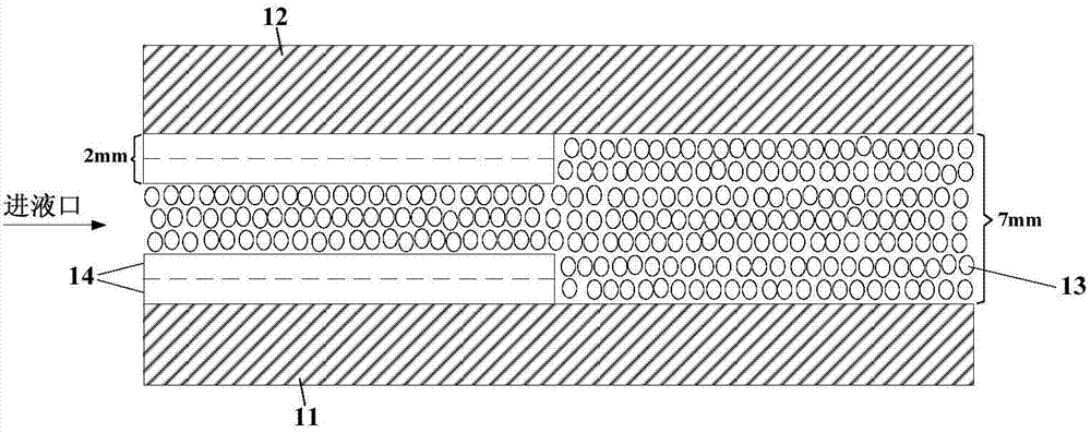 Crack flow conductivity test method