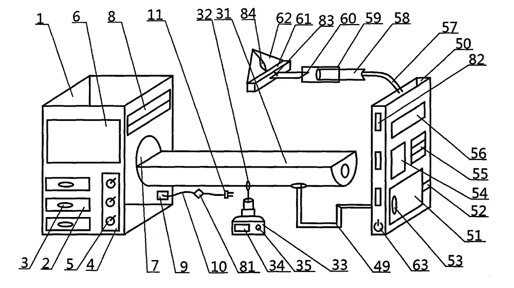 Severe patient surgical nursing device