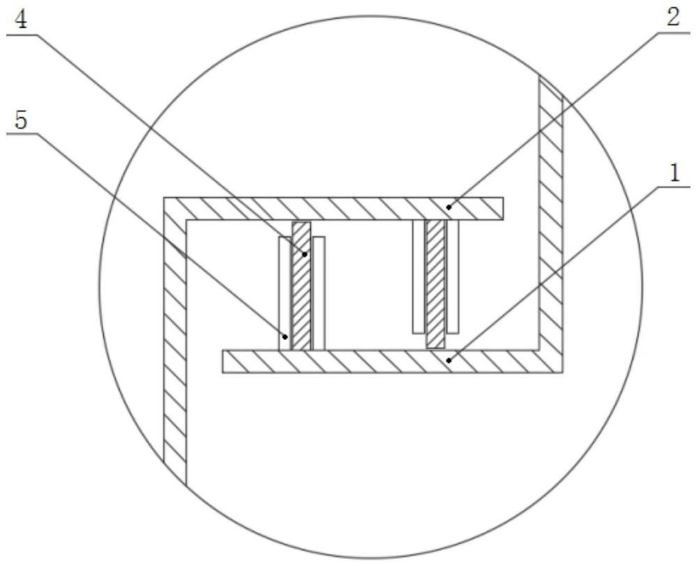 A composite sealing device on the side of a sintering machine