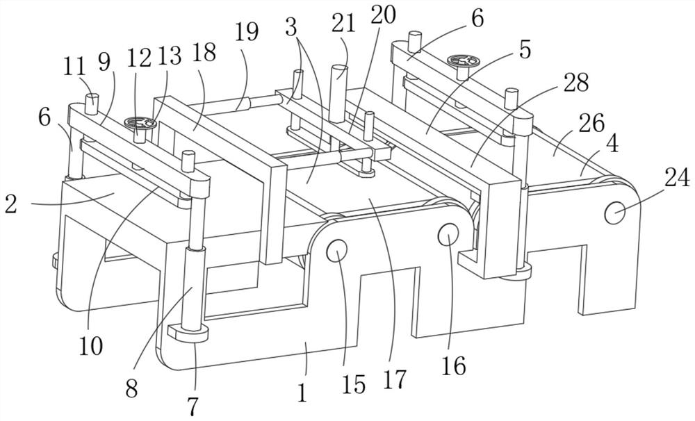 Clothing fabric distance adjusting and cutting equipment