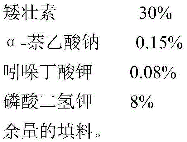 Nursery stock growth promoting and thickening agent