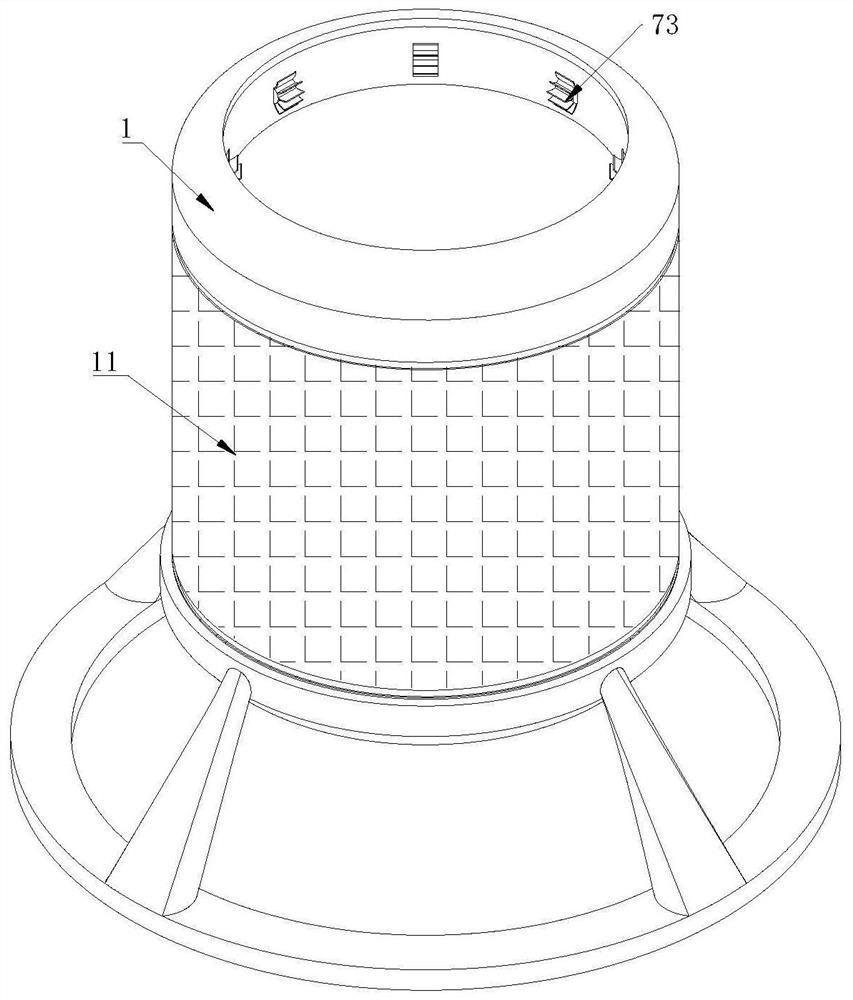 High-strength automatic casting equipment for rear axle head